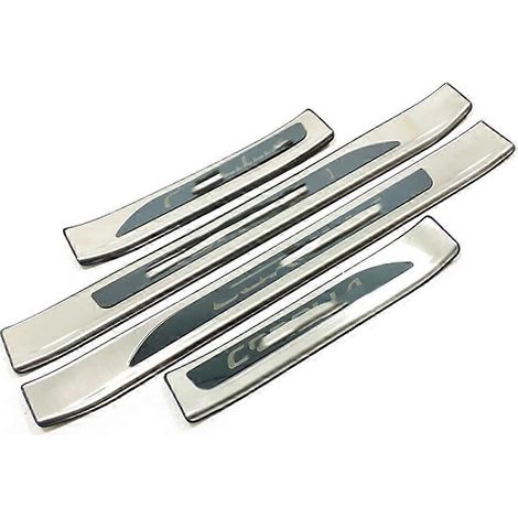 Accessoires automobiles : Plaque de seuil de porte latérale pour Toyota Corolla, bande de protection de seuil de porte 2018-2025 ( )
