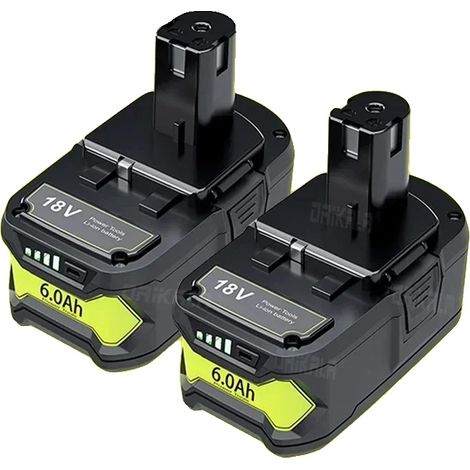 Batería recargable, 18V, 6.0Ah Li-ion, 6.0Ah-2 unidades (1/2)