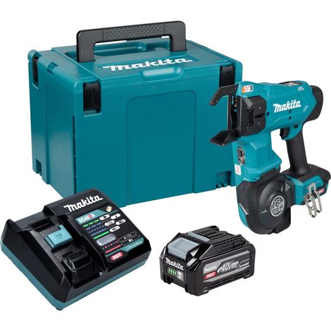 Makita TR 001 GZ Giuntatore per armature a batteria 40 V max. 1,6 mm Brushless + Makpac - senza batteria, senza caricabatterie (1/5)