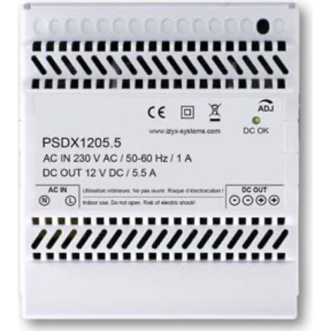 ALIMENTATION FILTREE REGULEE 12 VCC - 5 A - 4M