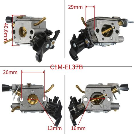 Vergaser C1M-EL37B 506450401 kompatibel mit Husqvarna Modellen 445, 450, 450E und 445E. (1/4)