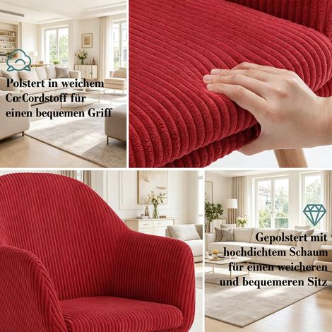 Fauteuil design, chaise de salle à manger, tabouret de cuisine, siège de salon, chaise coiffeuse, fauteuil de bureau ergonomique, chaise de travail (lot de 1) (1/5)