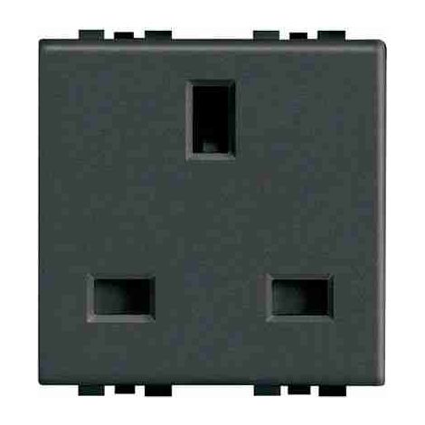 Prise modulaire BTIL4150 2P+T 13A 250 Vca, norme britannique