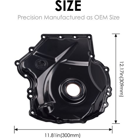 06H109210F Engine timer cover and oil seal suitable for Volkswagen Golf GTI, Jetta, and Audi A4 (1/4)
