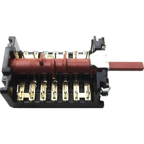 COMMUTATORE FORNO BEKO ARCELIK 4 + 0 GOTTAK 850511K  + 6 FASTON   CM  2 (1/4)