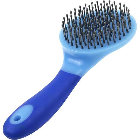 Accessoires pour chevaux, peigne à prise confortable pour démêler les poils d'animaux, brosses de toilettage pour animaux, pour les soins quotidiens, la préparation aux concours et les compétitions. (1/5)