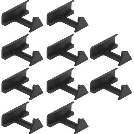 10 guides d'eau et pinces de débouchage pour modules photovoltaïques, panneau solaire le long du canal de drainage de 4 cm (1/5)