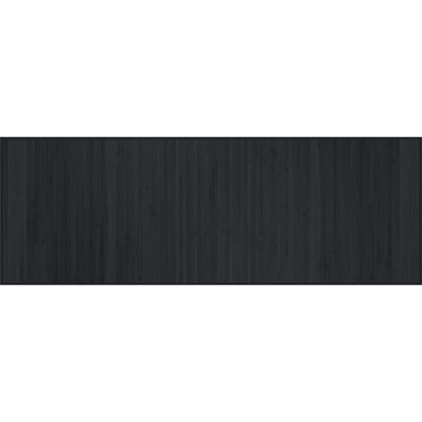 Tapis de sol,Tapis rectangulaire noir 70x200 cm bambou CFW735533 (1/5)