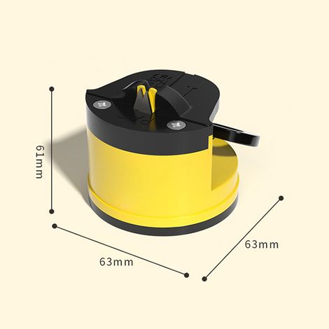 Little Yellow Duck Messerschärfer, schnelles Schärfen zu Hause, vollautomatisches multifunktionales doppelseitiges Schärfwerkzeug, Schärfstab und Wetzstein, ein Set. (1/5)