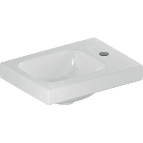 Geberit iCon Light lave-mains, 38 cm x 28 cm, avec trou de (1/3)