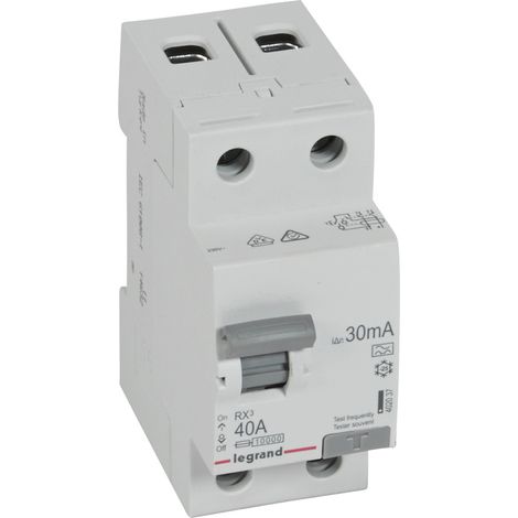 Interruptor diferencial Legrand rx3 40A 30mA tipo A