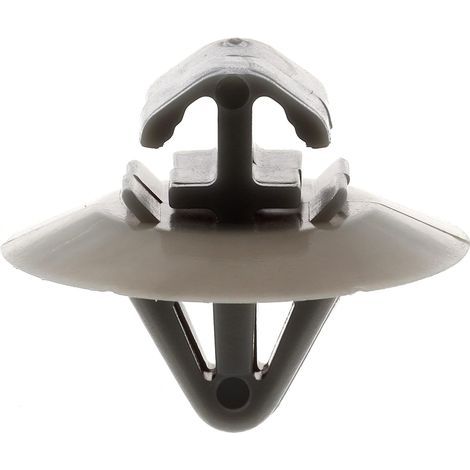 Fixations Agrafe de Moulure pour Ceinture de Caisse - Compatible avec Iveco, Nissan, Opel, Renault - Réf. 42605 - Boîte de 100, Noir/Gris (1/3)