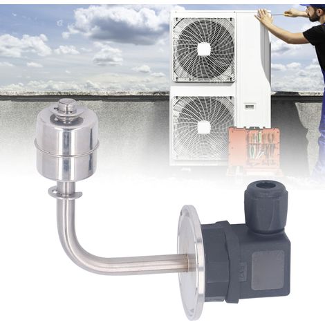 Hirschmann seitlich montierbarer Einpunkt-Schwimmerschalter, Wasserstandssensor aus Edelstahl, Wasser-/Ölstandsanzeiger, AC/DC 0110V, 50,5mm Schnellspannfutter. (1/5)