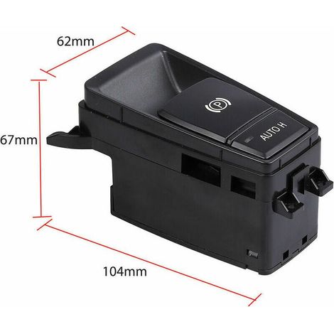 Bouton frein a main stationnement Pour BMW E70 X5 E71 E72 X6 61319148508 Noir (1/4)