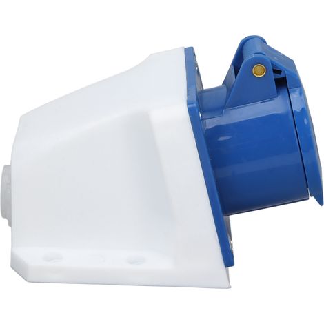 Prise Industrielle 3 Pôles IP44 16A 250V Étanche pour Usage Extérieur (1/5)