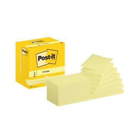 Post-It 7100290186 Klebezettel Rechteck Gelb 100 Blätter Selbstklebend (1/4)