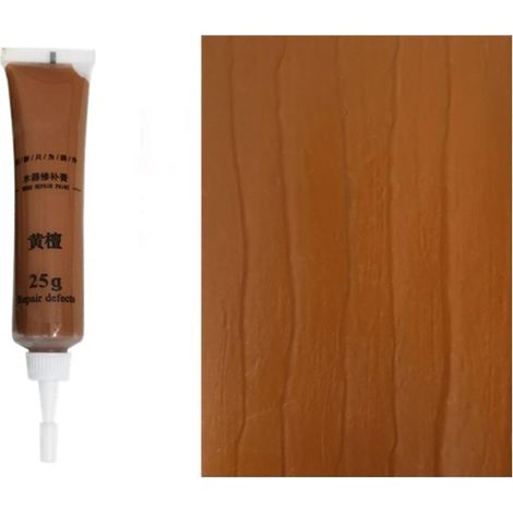 Nouveau gel réparateur de bois avancé 2024 : baume recolorant pour meubles et planchers en bois, armoires et tables. (1/5)
