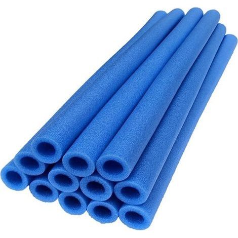 Housse en mousse pour poteaux de trampoline – Lot de 12 pièces – Résistante aux UV – Longueur 40 cm – Diamètre 4,5 cm extérieur (1/5)