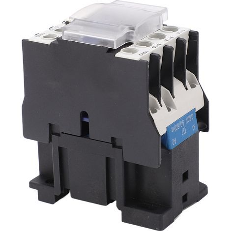 Wechselstromschütz, flammhemmendes ABS-Gehäuse, dicke Silberkontakte, 380 V 18 A Elektromotorschütz (1/5)