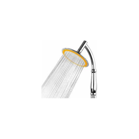 EASYCOMFORT Pommeau De Douche Avec Flexible-Douche À Main Xxl-5 Modes De Jet-150 Mm De Diamètre Avec 1,5M De Flexible De Douche En Acier Inoxydable-Pour Baignoires Et Douches (1/4)