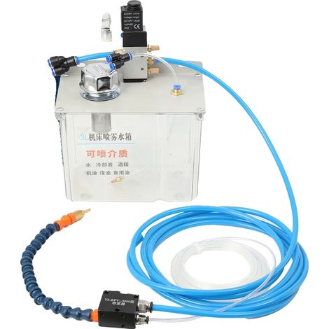 Schmierspray-System, 3 Liter Kapazität, einstellbares Luftvolumen, IP65 wasserdicht, kompatibel mit Präzisionsmaschinen, einschließlich Kraftstofftank (1/5)