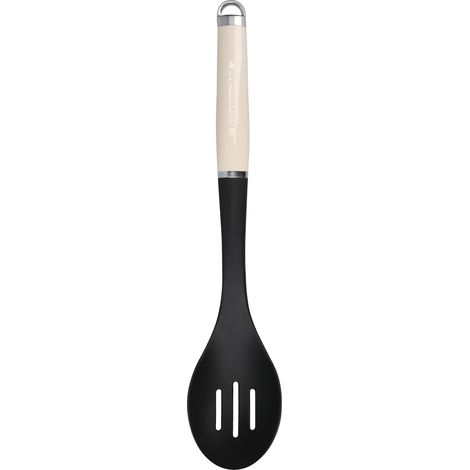 KitchenAid Cucchiaio Forato da Cucina in Acciaio Inossidabile - Color Crema (1/5)