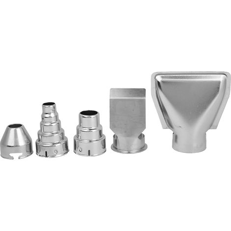 Ensemble de 5 buses en acier inoxydable pour pistolet à air chaud et accessoires de soufflage de chaleur (1/5)