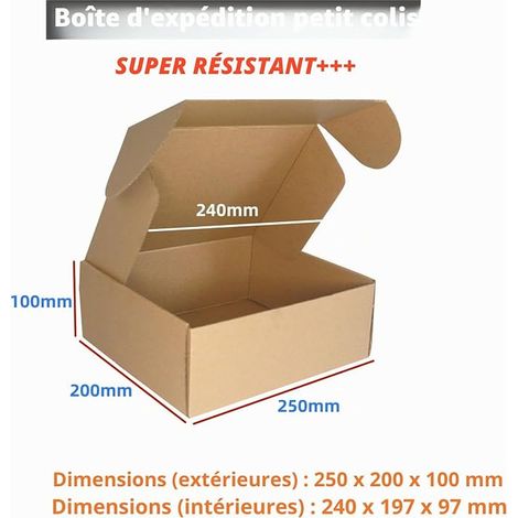 Mini Cardboard Boxes 5.5 x 5.5 x 2.5 cm Brown Cardboard Gift Boxes Jewellery Boxes Small Corrugated Cardboard Boxes for Gift Packaging and Small Items (1/2)