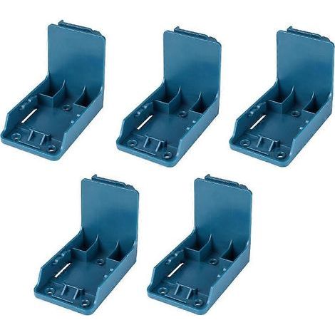 Lot de 5 supports d'outils pour Makita 18V. support de batterie pour Makita 18V (supports/crochets/station d'accueil) (1/5)