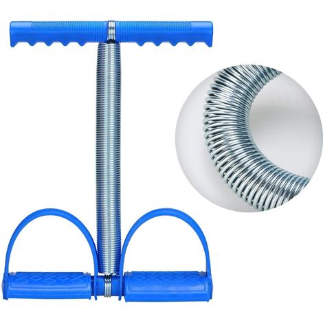 Conjunto de entrenamiento de cuerpo completo con expansor de piernas y rueda abdominal para ejercicios abdominales. (1/5)