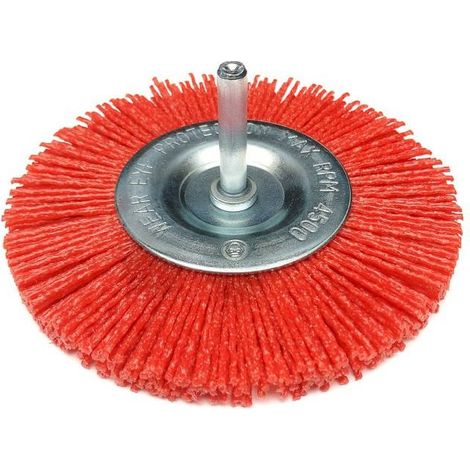 Brosse ponçage Dedra f50-075 75 mm nylon aluminium