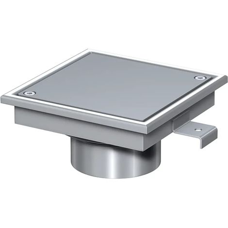 ACO Reinigungsverschl. FinorCR DN100 M125/90 Grad/ V2A/Deckel V2A verschraubt, 9288.10.00