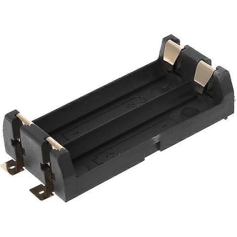 Batteriehalter für AA SMD-Batterien, Aufbewahrungsbox aus robustem Kunststoff mit 2 Fächern