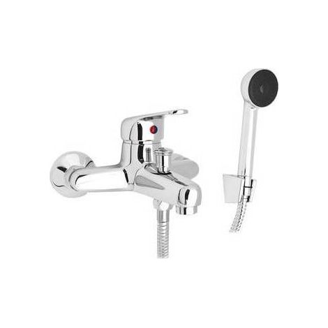 MONOCOMANDO VASCA CON DUPLEX SERIE INES (HydrAll) Misura: Cromo