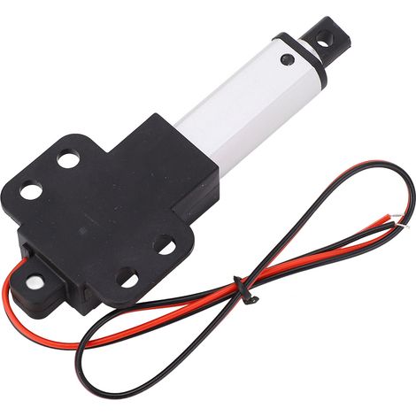 Mini-actionneur électrique DC24V avec ailettes, course de 30 mm, pour robots, balayeuses et machines. (1/5)