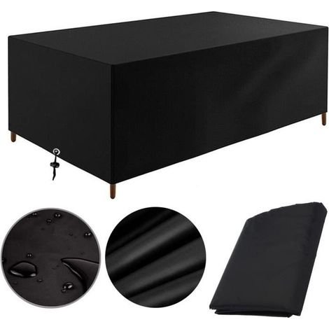 Housse de protection 180x100x70cm - Imperméable - Anti-UV - Résistante aux intempéries (1/4)