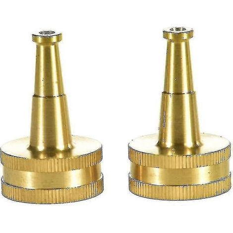 2 Pack Sweeper Nozzle For Garden Hose, 2" Hose Jet Nozzle With 3/4-inch Hose Thread Inlet - Jxlgv High Quality (1/3)