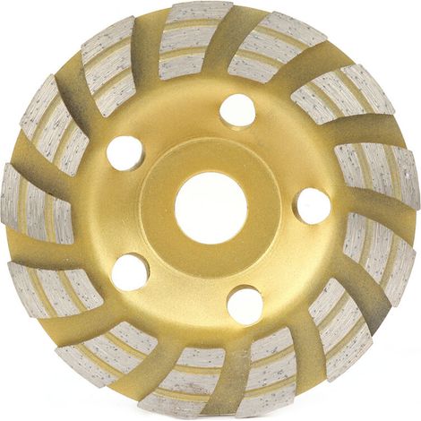 Diamantschleifscheibe für Beton, Marmor, Granit – 125 x 22,2 mm (1/5)