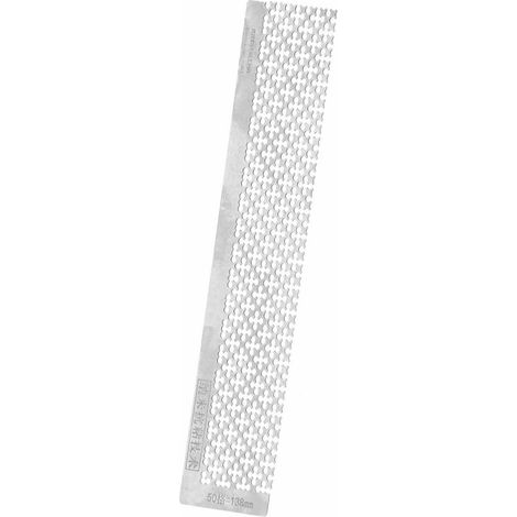 Règle en Acier Inox pour Perles Strass DIY, Outil de Pose pour Peinture Diamant 5D, 138 mm (1/5)