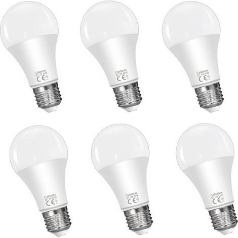 Lot de 6 Ampoule LED E27 13W Blanc Neutre 4000K, Équivalent 100W Incandescence, 3500lm, Ampoule Edison Gros Culot à Vis, AC 220V (1/5)