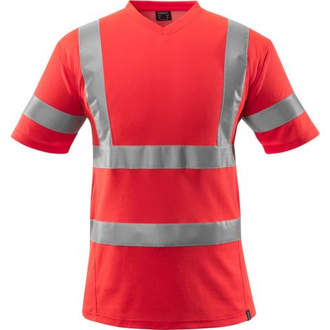 Mascot Warnschutz T-Shirt SAFE CLASSIC 18282 Gr. M warnrot (1/4)