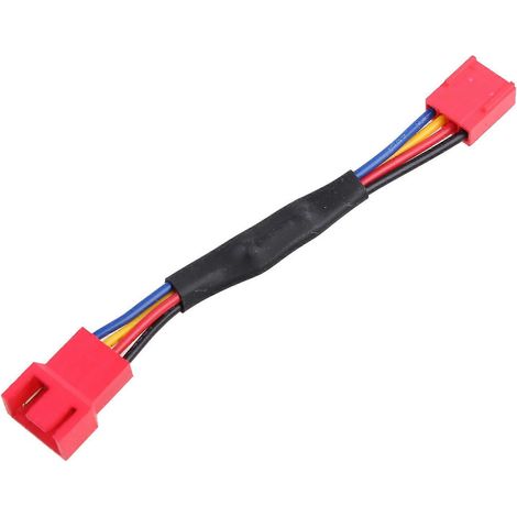 12 cm 4-Pin CPU-Lüfter PWM-Verzögerungsleitung Temperaturregelung Drehzahlabfallkabel