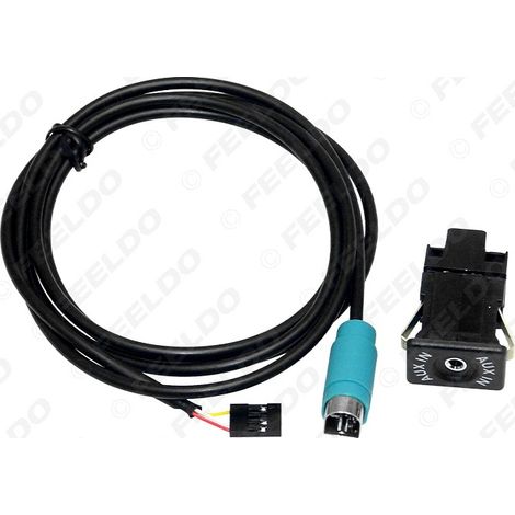 Compatible avec le câble adaptateur AUX Alpine 9872/9870 KCE-236B et la prise d'interface USB.