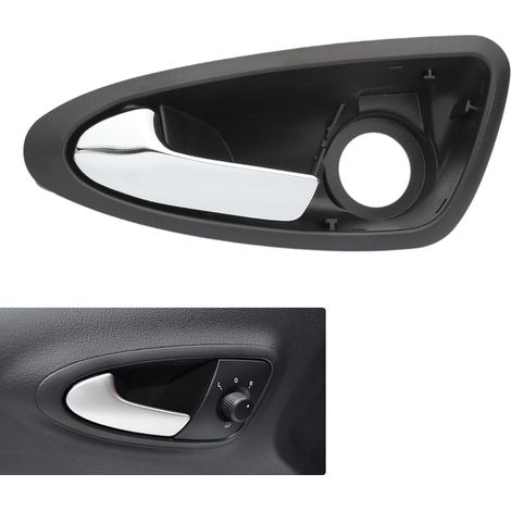 pour Seat Ibiza 6J Poignée de Porte intérieures gauche et droite avant 6J1837113A 837114,Lot de 2 Poignée (1/5)