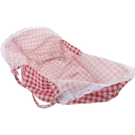 Lining with Lace for Wicker Basket Decorative Checkered (1/5)
