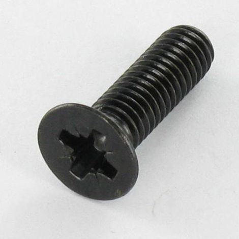 Vis métaux Tête fraisée Pozi N°2 M4X12 Acier zingué noir-500 pièces (1/4)