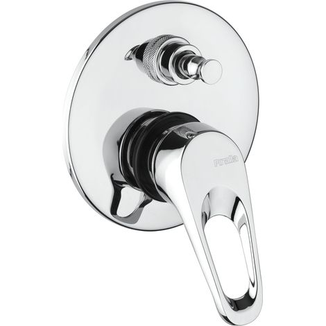 Miscelatore incasso doccia con deviatore Piralla Naomi 0NO00400A16 Cromo - 2 Uscite (1/5)