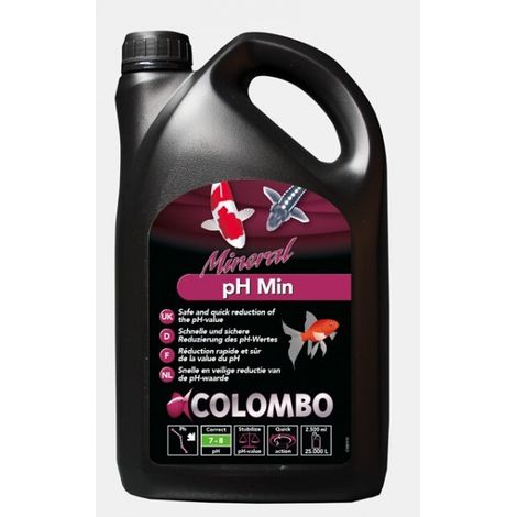 Réducteur de pH pour bassin de jardin et aquarium 2500 ml (1/3)