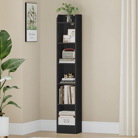 Bibliothèque,Étagères sur Pied À 6 Niveaux,de Rangement (1/5)