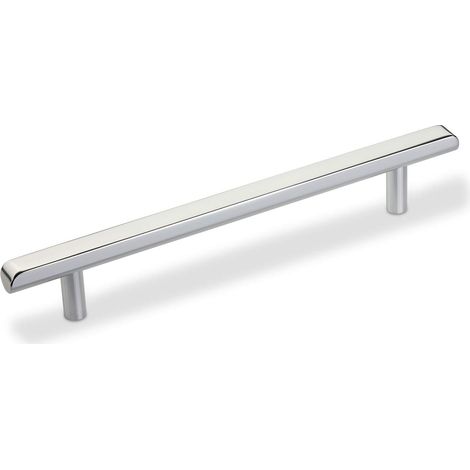Stangengriff/ Relinggriff SW43 BA 160 mm Aluminium Chrom eloxal (1/3)